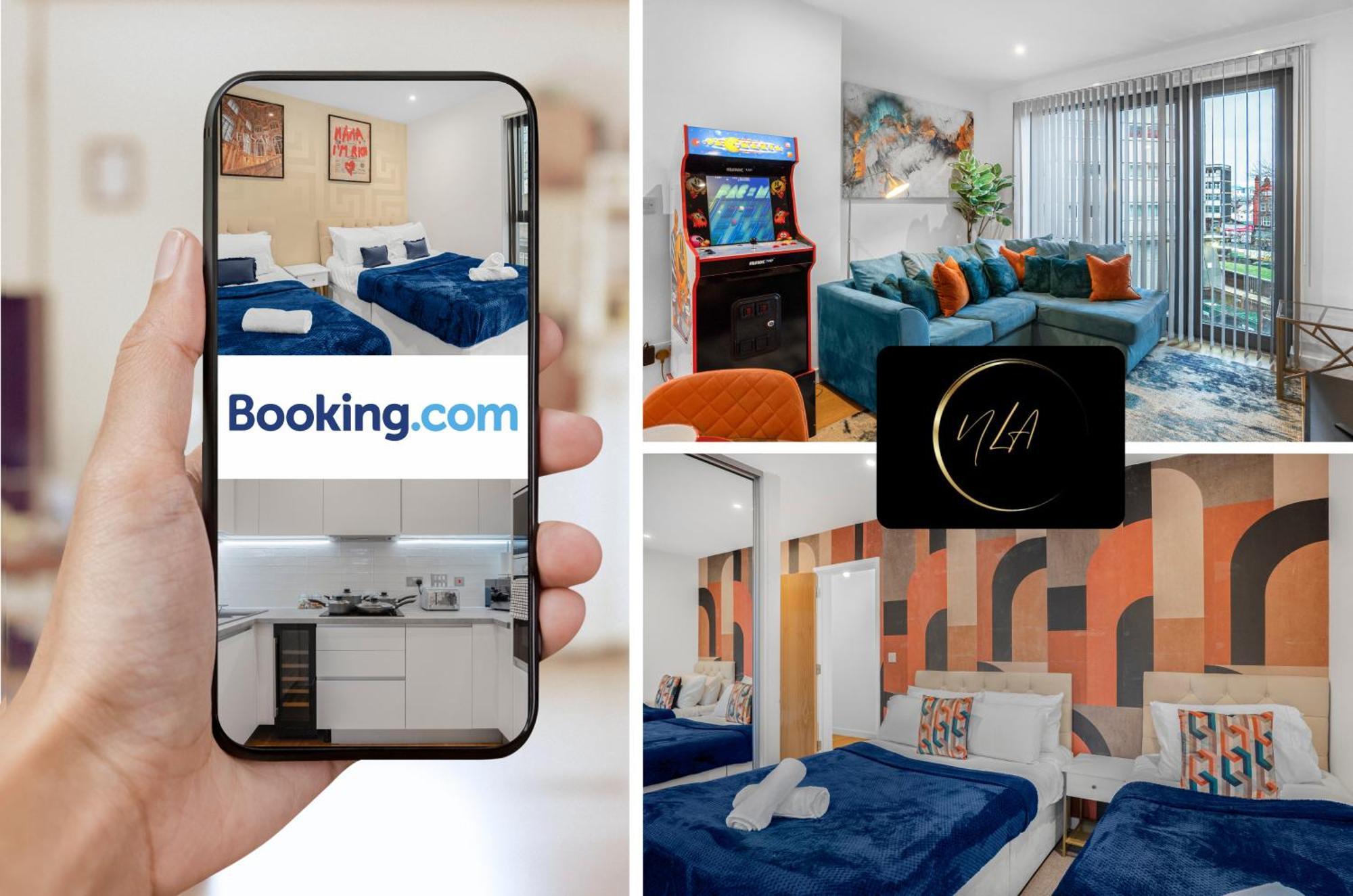 City Centre Apartment With Free Parking, 2 Bathrooms, Netflix And Wifi - Suitable For Contractors And Families - By Noor Luxury Accommodations Birmingham Dış mekan fotoğraf